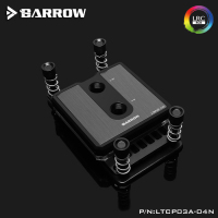 Водоблок Barrow LTCP03A-04N Black