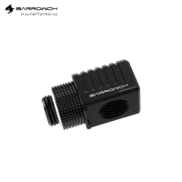 Угловой фитинг Barrowch FBFTWT90-V2 Black