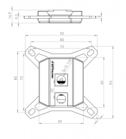 Водоблок Watercool HEATKILLER® IV PRO (INTEL processor) ACRYL
