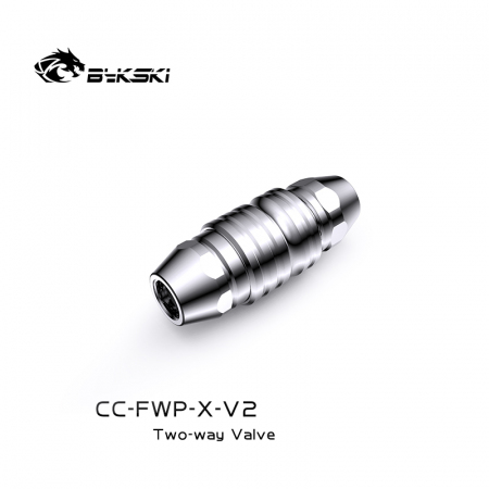 Быстросъемный фитинг Bykski CC-FWP-X-V2 Silver
