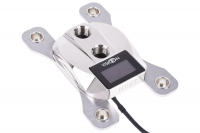 Водоблок Aquacomputer cuplex kryos NEXT with VISION AM4, nickel/nickel