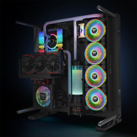 Комплект вентиляторов  Riing Quad 14 RGB Radiator Fan TT Premium Edition 3Pack