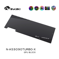 Водоблок Bykski N-AS3090TURBO-X 5V  RBW+Backplate
