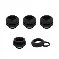 Фитинг Corsair Hydro X Series  XF Hardline 4-pack 14mm OD compression - Black