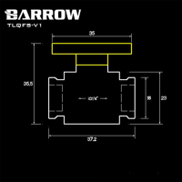 Кран Barrow TLQFS-V1 White