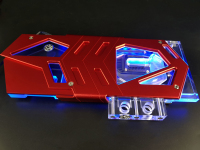 Водоблок Bykski FOUR FR-N-AS1080TISTRIX Red
