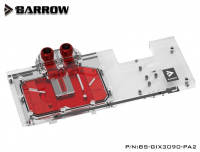 Водоблок Barrow BS-GIX3090-PA2 Gigabyte Aorus 3080/3090 RBW